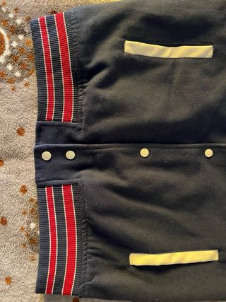 Giacca Varsity Piazza Italia Blu e Beige Taglia M