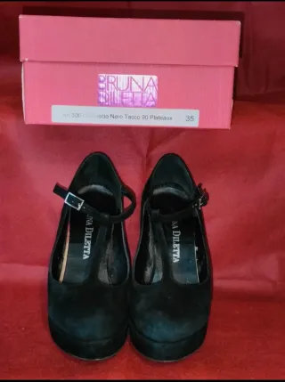 Décolleté Bruna Diletta camoscio nero n.35