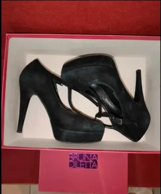 Décolleté Bruna Diletta camoscio nero n.35