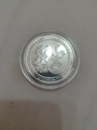 Moneda Plata 1 Onza Equilibrium 2018