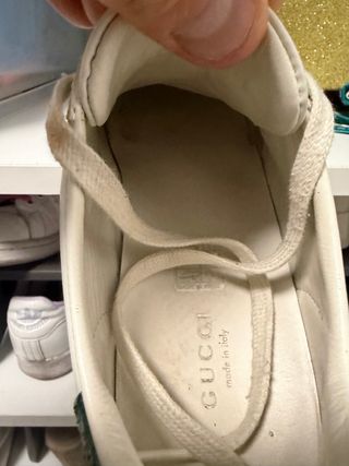 Zapatillas Gucci Blancas con Abeja originali 100%