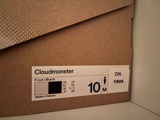 Zapatillas ON Cloudmonster Talla 44