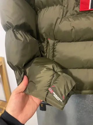 Chaqueta Geographical Norway Verde Talla M