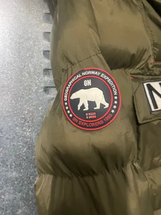 Chaqueta Geographical Norway Verde Talla M