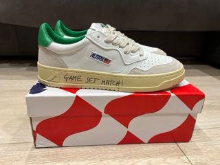 Zapatillas Autry blancas y verdes