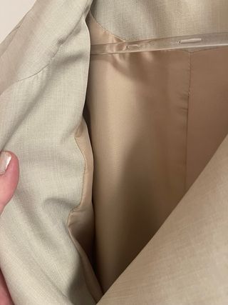 Americana Visense Talla 44 Beige