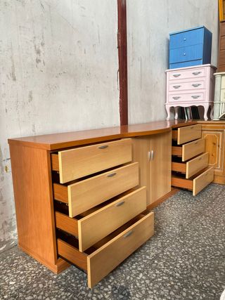 CÓMODA MODULAR DE MADERA