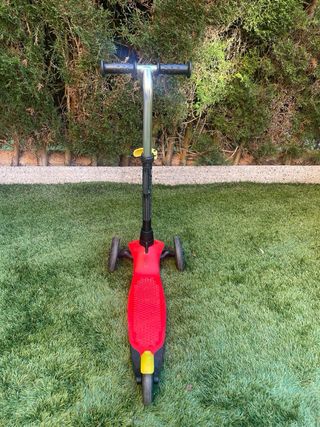 Patinete infantil 3 ruedas rojo