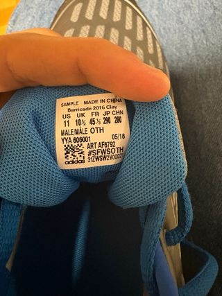 Zapatillas Adidas Tenis Tierra Hombre/Mujer