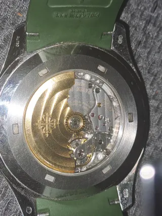 Reloj Patek Philippe Aquanaut Verde/Plata