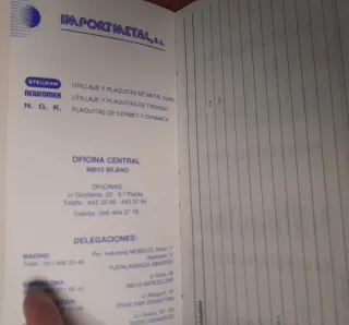 Venta solidaria: Agenda antigua ejecutiva 1992