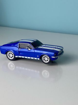 Coche Slot Mustang Azul