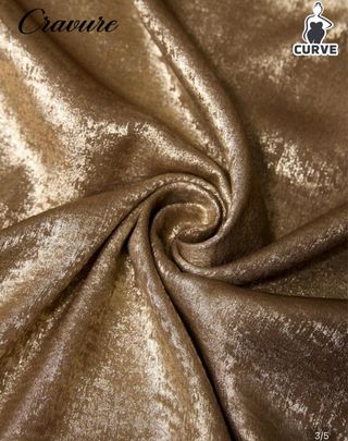 Vestido dorado fiesta lurex