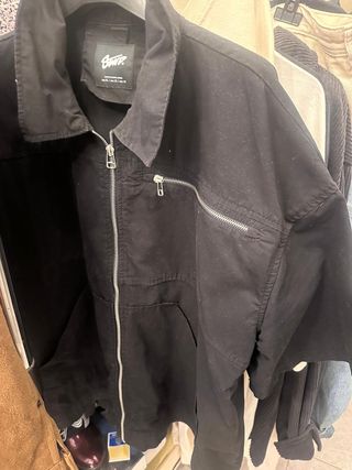 Giacca STWR Uomo Nera Taglia XL