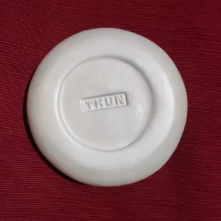 Portacandele Thun Natale Fiocco Rosso