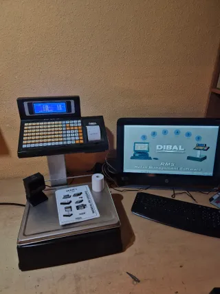 Balanza DIBAL con escáner y garantía.