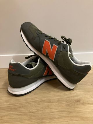 Zapatillas New Balance Verde y Naranja