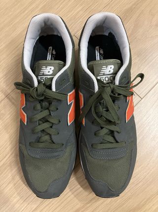 Zapatillas New Balance Verde y Naranja