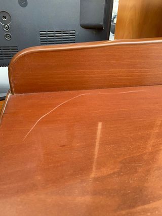 CÓMODA MADERA 3 CAJONES