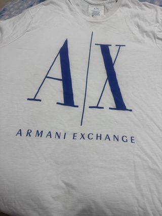 T-shirt Armani Exchange AX bianca