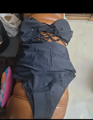 Bañador mujer negro