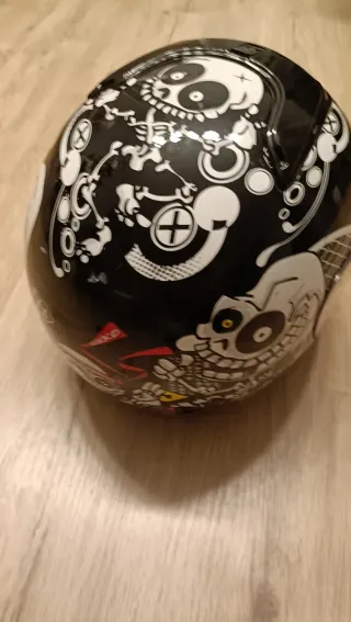 Casco Integral Nikko Diseño Calaveras