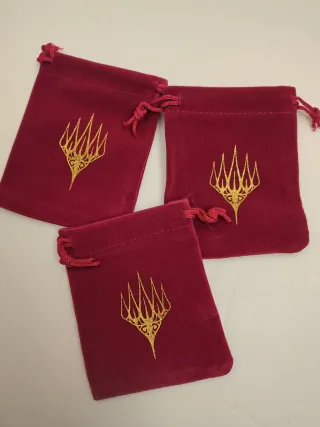 3 x Borsa Portadadi dice bag Mtg Lord of the Rings