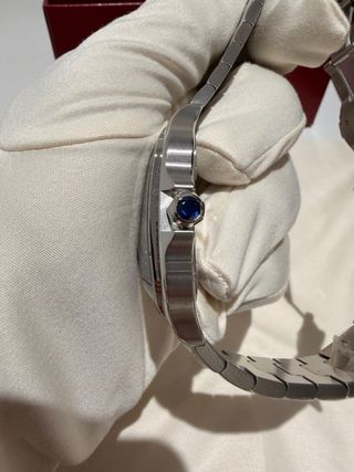 Cartier Santos Grande Automático Plata