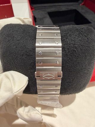 Cartier Santos Grande Automático Plata