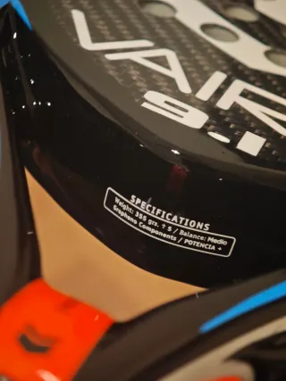 Pala de pádel Vairo 9.1 Grapheno