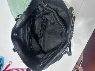 Bolso Michael Kors Piel Negro Cadena