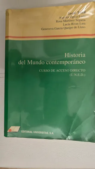 Historia del mundo contemporaneo