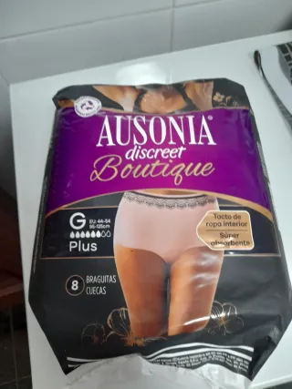 Bragas Postparto desechablee.Ausonia Boutique.