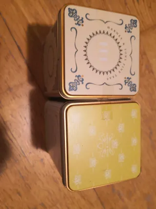 Lote 2 latas té Harney & Sons