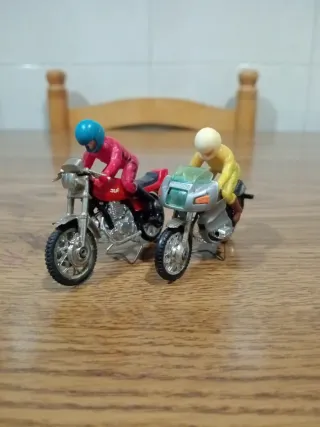 2 Motocicletas de Juguete GUISVAL Antiguas