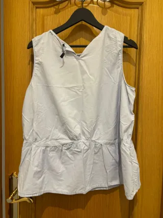 2 Blusas Verano Violeta by Mango Talla XL