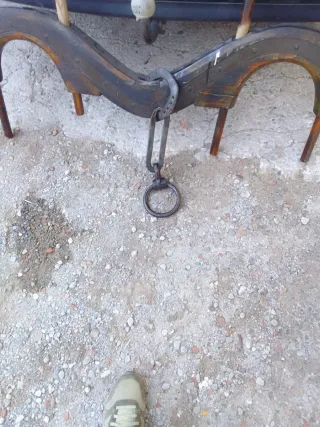 Yugo de madera para arado