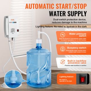 Sistema di Acqua in Bottiglia 3,78 L/min Pompa