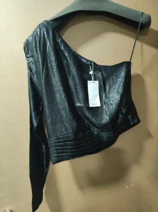 Blusa asimétrica Mango Talla M