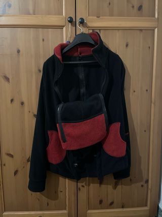 Chaqueta polar porteo y embarazo