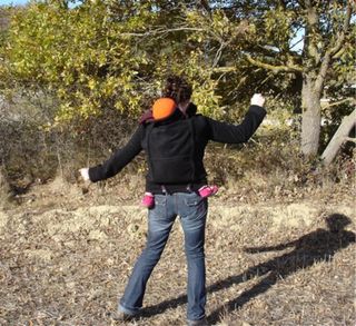 Chaqueta polar porteo y embarazo