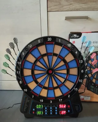 Juego electrónico de dardos