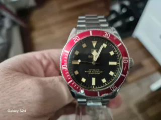 Reloj BENYAR Automático Negro Rojo