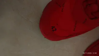 Scarpe Balenciaga Rosse