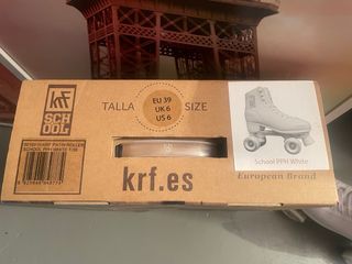 Patines Krf Scholl Blancos Talla 39