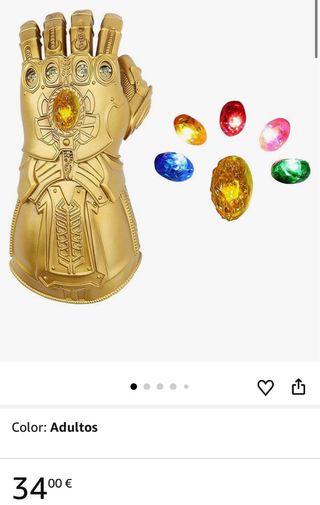 Guantes Led de thanos