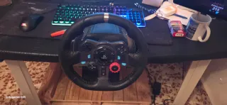 Volante Logitech G29 PC y Pantalla PC  curve 31'5