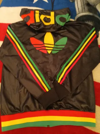 Giacca Adidas Jamaica sudadera Rasta