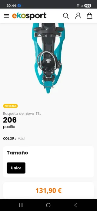 Raquetas de nieve TSL 206 Rosas