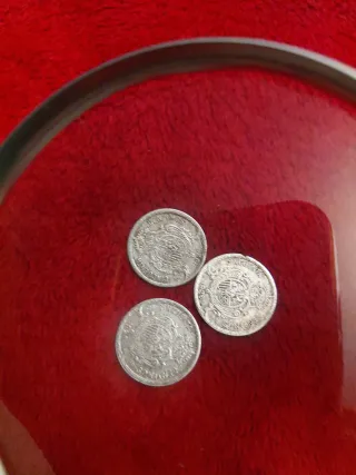 3 Monedas 50 céntimos 1926